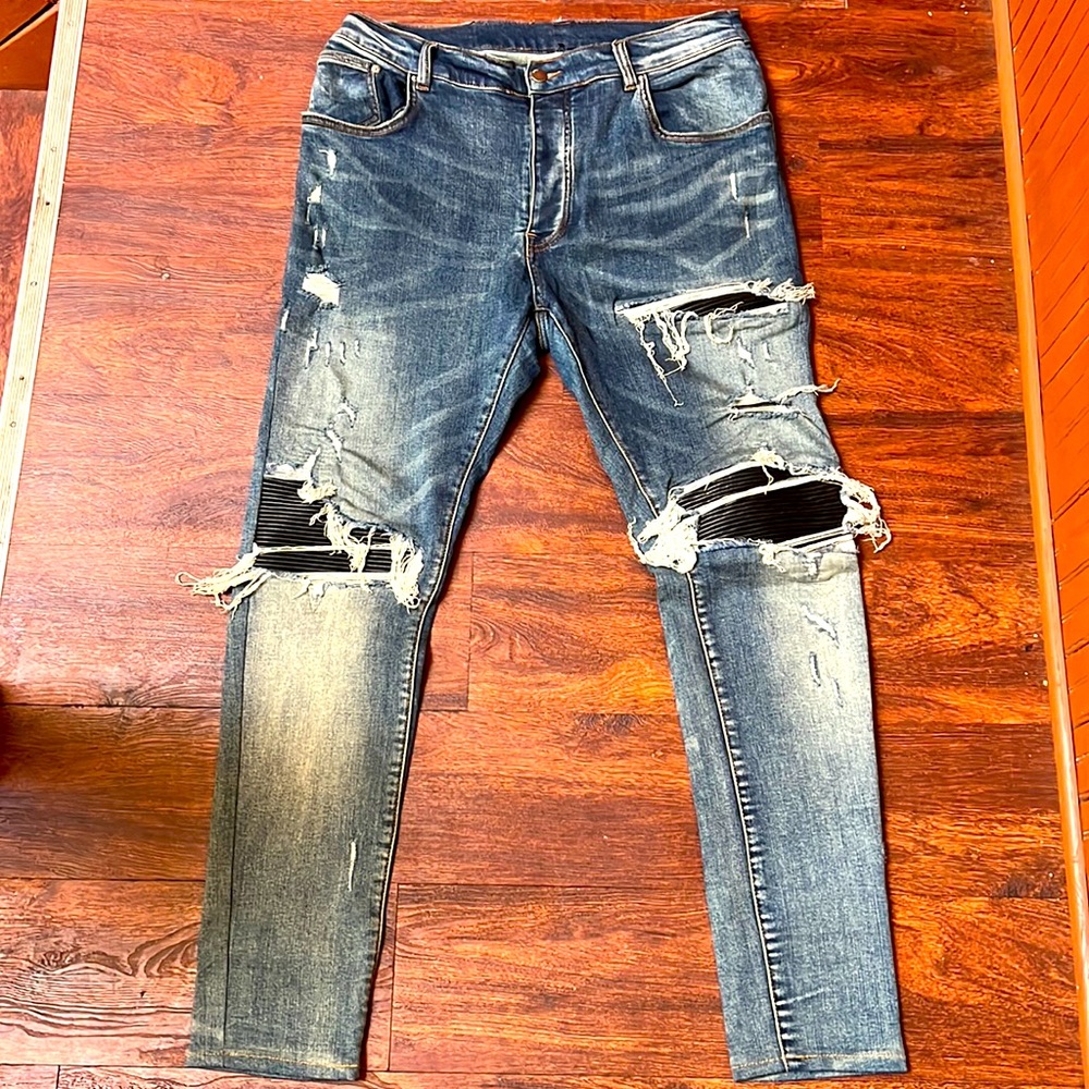 Blue Amiri jeans